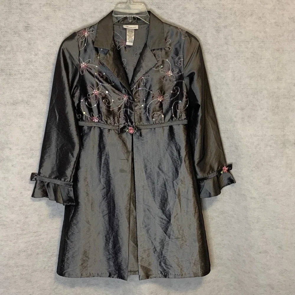Bonnie Jean 2 Piece Holiday‎ Party Dress/Jacket Set Big Girls Size 16